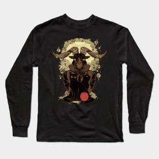 Sleepy goat Long Sleeve T-Shirt